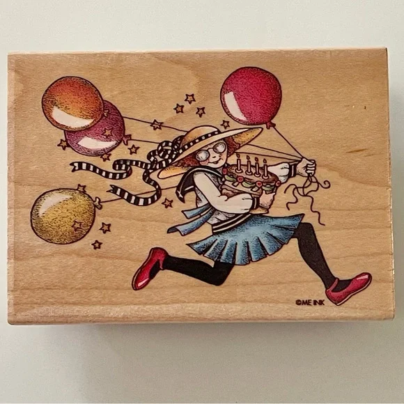 Mary Engelbreit Ink Stamps (3) and LOVE Ink Stamp - Picture 10 of 15